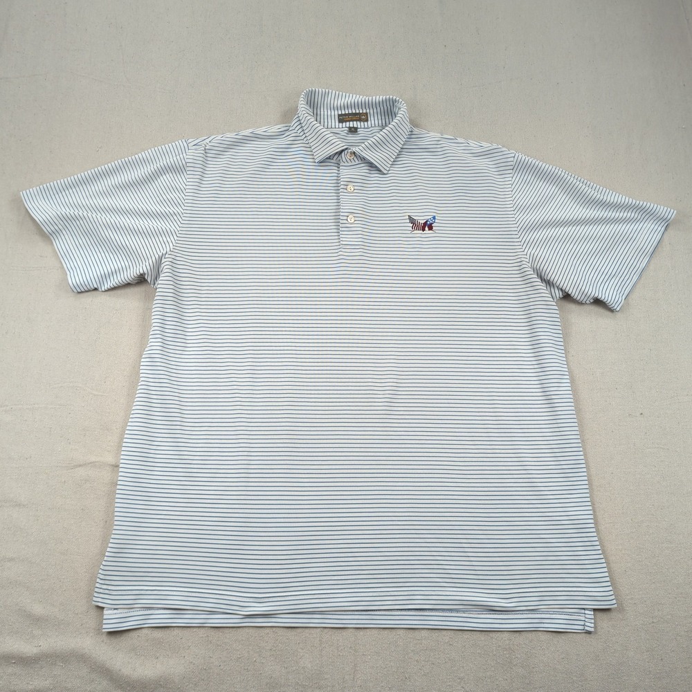 Peter Millar Secession Golf Club Shirt Mens XL Summer Comfort Performance Polo